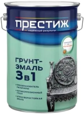 Престиж грунт-эмаль 3 в 1 по ржавчине универсальная Престиж грунт-эмаль 3 в 1 по ржавчине универсальная недорого с доставкой