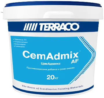 Terraco Cemadmix AF противоморозная добавка к сухим смесям Terraco Cemadmix AF противоморозная добавка к сухим смесям недорого с доставкой