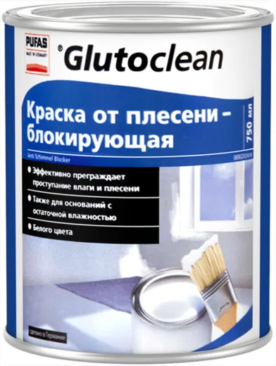 Пуфас Glutoclean Anti Schimmel Blocker краска от плесени блокирующая