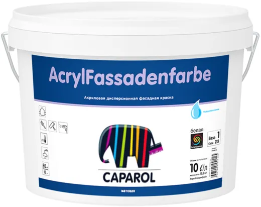 Caparol AcrylFassadenfarbe водоразбавляемая краска Caparol AcrylFassadenfarbe водоразбавляемая краска