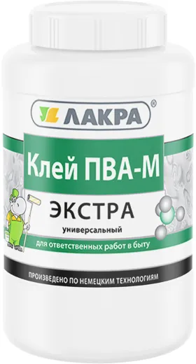 Лакра ПВА-М Экстра клей универсальный Лакра ПВА-М Экстра клей универсальный недорого с доставкой