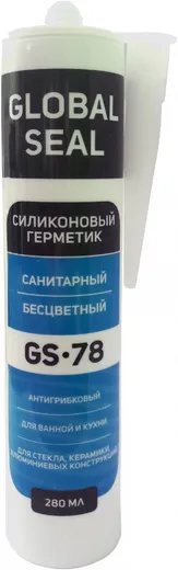Global Seal GS 78 герметик силиконовый санитарный Global Seal GS 78 герметик силиконовый санитарный недорого с доставкой