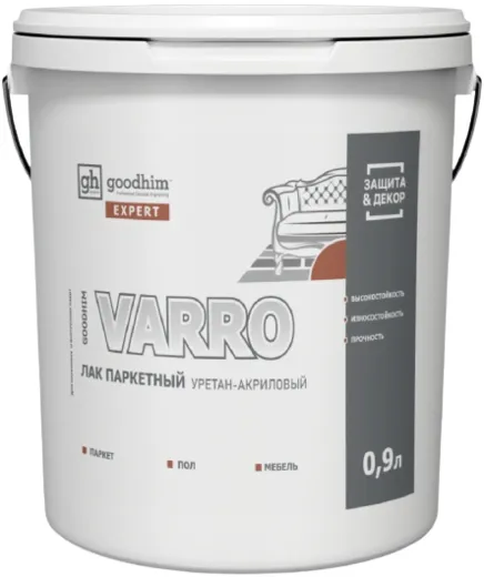 Goodhim Expert Varro лак паркетный уретан-акриловый Goodhim Expert Varro лак паркетный уретан-акриловый недорого с доставкой