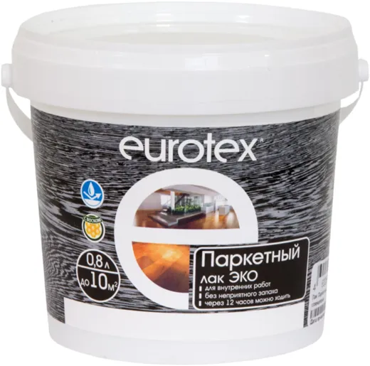 Евротекс Эко лак паркетный Евротекс Эко лак паркетный недорого с доставкой