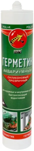 Поли-Р герметик аквариумный силиконовый Поли-Р герметик аквариумный силиконовый