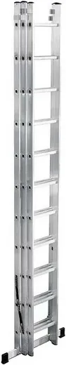 Бибер лестница универсальная трехсекционная Бибер лестница универсальная трехсекционная недорого с доставкой