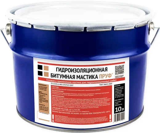 Ант-Снаб Пруф мастика битумная гидроизоляционная