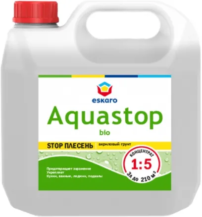 Eskaro Aquastop Bio Stop Плесень акриловый грунт Eskaro Aquastop Bio Stop Плесень акриловый грунт недорого с доставкой