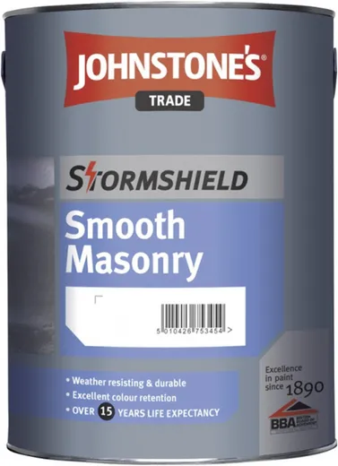 Johnstones Stormshield Smooth Masonry акриловая матовая фасадная краска