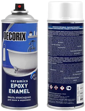 Decorix Ceramics Epoxy Enamel эмаль эпоксидная для ванн и керамики