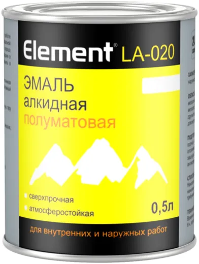 Alpa Element LA-020 эмаль алкидная полуматовая сверхпрочная атмосферостойкая Alpa Element LA-020 эмаль алкидная полуматовая сверхпрочная атмосферостойкая недорого с доставкой