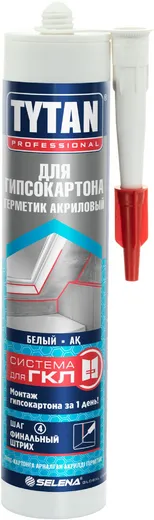 Титан Professional герметик акриловый для гипсокартона Титан Professional герметик акриловый для гипсокартона
