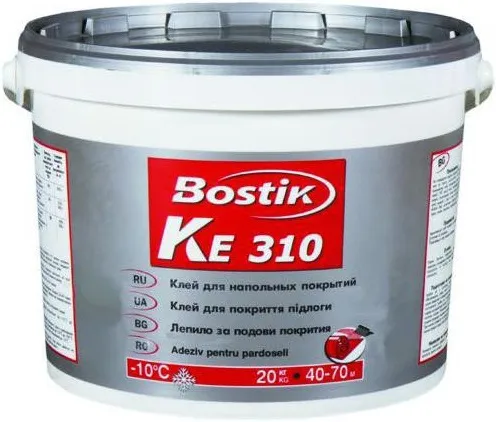Bostik KE 310 клей для напольных покрытий экономичный Bostik KE 310 клей для напольных покрытий экономичный