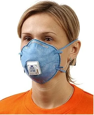 3M 9926P полумаска фильтрующая с клапаном выдоха
