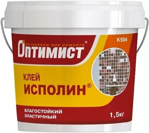 Оптимист K 504 Исполин клей влагостойкий эластичный для внутренних работ Оптимист K 504 Исполин клей влагостойкий эластичный для внутренних работ недорого с доставкой