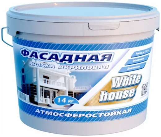 White House краска акриловая фасадная атмосферостойкая