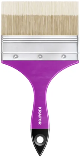 Крафор кисть плоская искусственная щетина с пластиковой ручкой Крафор кисть плоская искусственная щетина с пластиковой ручкой недорого с доставкой