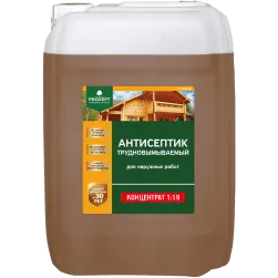 Антисептик трудновымываемый для наружных работ PROSEPT EXTERIOR концентрат 1:19 Антисептик трудновымываемый для наружных работ PROSEPT EXTERIOR концентрат 1:19 недорого с доставкой