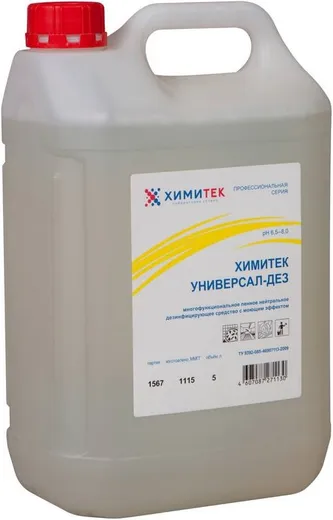 Химитек Универсал-Дез пенное дезинфицирующее средство с моющим действием