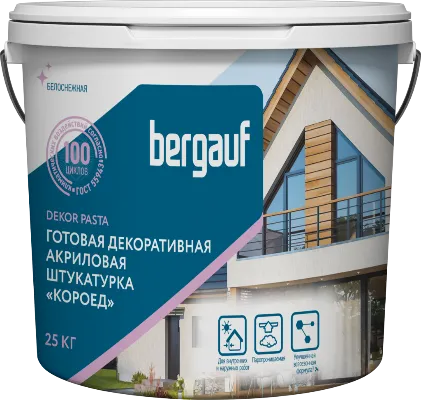 DEKOR PASTA готовая декоративная акриловая штукатурка «короед» DEKOR PASTA готовая декоративная акриловая штукатурка «короед» недорого с доставкой