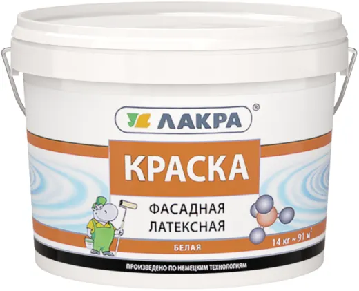 Лакра краска фасадная латексная Лакра краска фасадная латексная недорого с доставкой