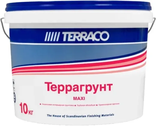 Terraco Террагрунт Maxi грунтовка универсальная проникающая Terraco Террагрунт Maxi грунтовка универсальная проникающая