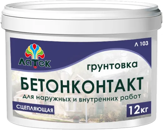 Латек Бетон-контакт Л 103 грунтовка для наружных и внутренних работ сцепляющая Латек Бетон-контакт Л 103 грунтовка для наружных и внутренних работ сцепляющая недорого с доставкой