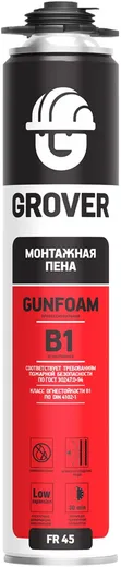 Grover Gunfoam B 1 пена монтажная профессиональная всесезонная Grover Gunfoam B 1 пена монтажная профессиональная всесезонная недорого с доставкой