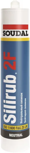 Soudal Silirub 2 F нейтральный силикон
