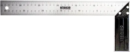 Бибер Профи угольник столярный с гравировкой Бибер Профи угольник столярный с гравировкой недорого с доставкой