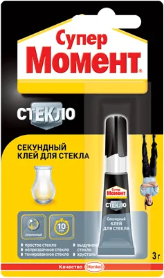 Супер Момент Стекло секундный клей для стекла