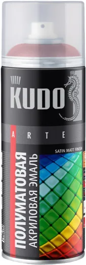 Kudo Arte Satin Matt Finish полуматовая акриловая эмаль