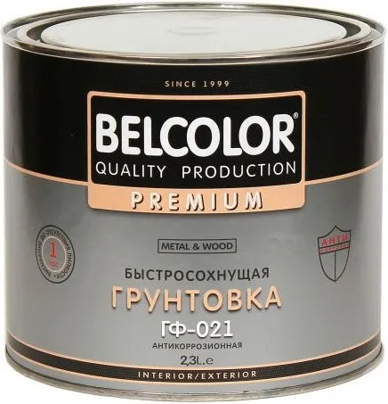 Belcolor Premium ГФ-021 Metal & Wood грунтовка антикоррозионная быстросохнущая Belcolor Premium ГФ-021 Metal & Wood грунтовка антикоррозионная быстросохнущая недорого с доставкой