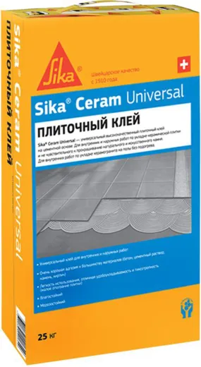 Sika Sikaceram Universal высококачественный цементный плиточный клей