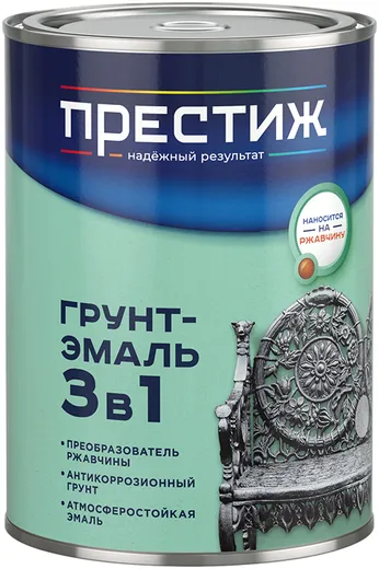 Престиж грунт-эмаль 3 в 1 по ржавчине универсальная Престиж грунт-эмаль 3 в 1 по ржавчине универсальная недорого с доставкой