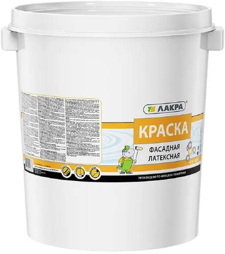 Лакра краска фасадная латексная Лакра краска фасадная латексная недорого с доставкой