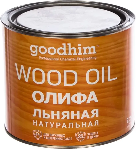 Goodhim Wood Oil олифа льняная натуральная Goodhim Wood Oil олифа льняная натуральная недорого с доставкой