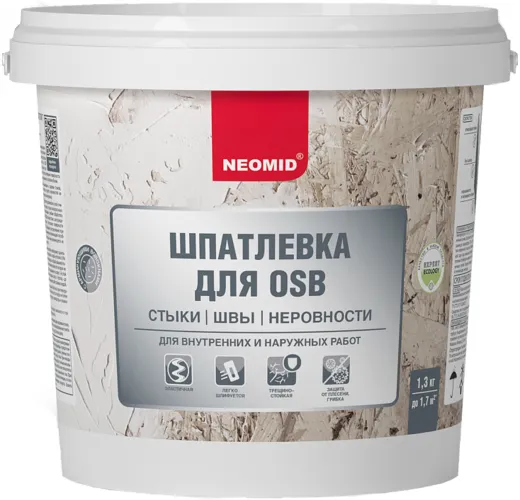 Неомид шпатлевка для плит OSB Неомид шпатлевка для плит OSB недорого с доставкой