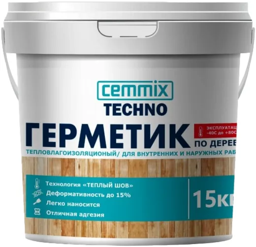 Cemmix Techno Теплый Шов герметик акриловый для дерева Cemmix Techno Теплый Шов герметик акриловый для дерева недорого с доставкой