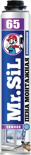 Mr.Sil 65 пена монтажная профессиональная Mr.Sil 65 пена монтажная профессиональная недорого с доставкой