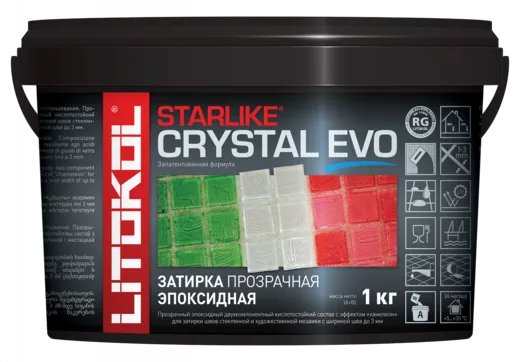 Литокол Starlike Crystal Evo затирка эпоксидная двухкомпонентная с эффектом хамелеон Литокол Starlike Crystal Evo затирка эпоксидная двухкомпонентная с эффектом хамелеон недорого с доставкой