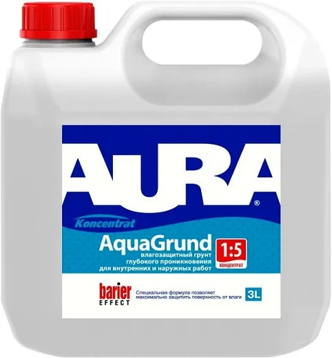 Аура Aquagrund 1:5 грунт-влагоизолятор Аура Aquagrund 1:5 грунт-влагоизолятор недорого с доставкой