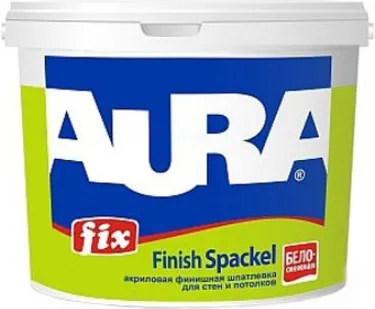 Аура Fix Finish Spackel шпатлевка для стен и потолков акриловая финишная Аура Fix Finish Spackel шпатлевка для стен и потолков акриловая финишная недорого с доставкой