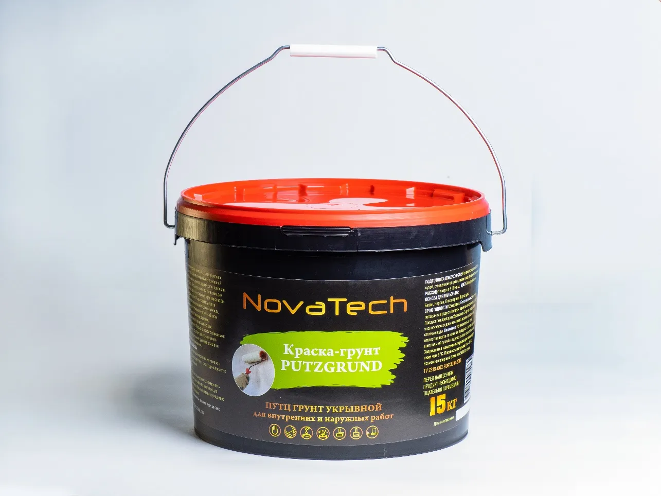 Грунт-краска NovaTech PutzGrund адгезионный