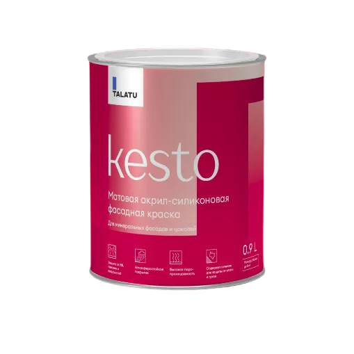 TALATU kesto грязеотталкивающая краска для фасадов База А TALATU kesto грязеотталкивающая краска для фасадов База А недорого с доставкой