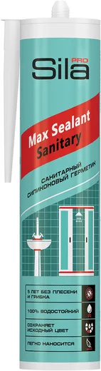 Sila Pro Max Sealant Sanitary санитарный силиконовый герметик Sila Pro Max Sealant Sanitary санитарный силиконовый герметик недорого с доставкой