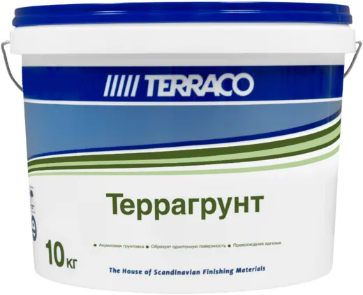 Terraco Террагрунт грунтовка универсальная пигментированная Terraco Террагрунт грунтовка универсальная пигментированная