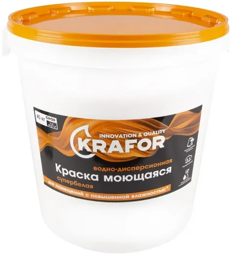 Крафор водно-дисперсионная краска латексная моющаяся интерьерная Крафор водно-дисперсионная краска латексная моющаяся интерьерная недорого с доставкой