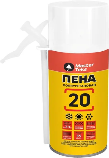Masterteks 20 пена монтажная всесезонная Masterteks 20 пена монтажная всесезонная недорого с доставкой