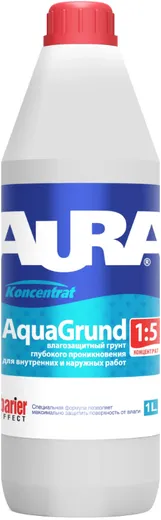 Аура Aquagrund 1:5 грунт-влагоизолятор Аура Aquagrund 1:5 грунт-влагоизолятор недорого с доставкой